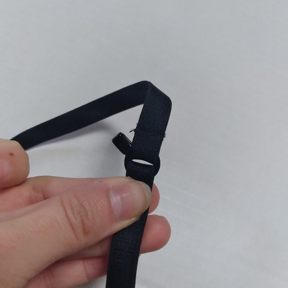 Xhilaration Black Lace Longline Bra Size 34C - Picture 12 of 13